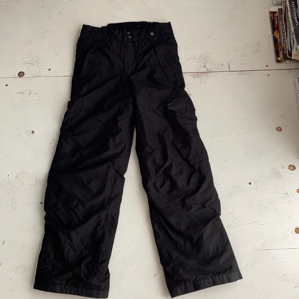 [ Polar Edge Black Ski Pants ] Boys M (10/12)